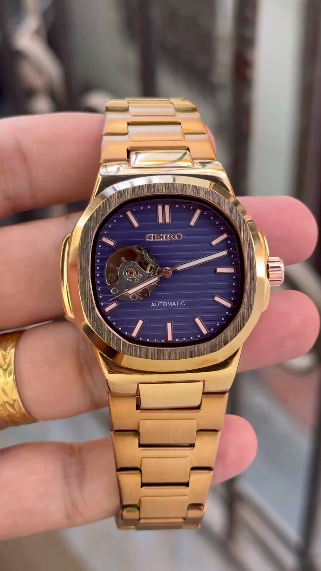 Seiko Nautilus Gold