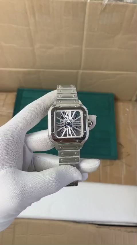 Cartier Santos Skeleton