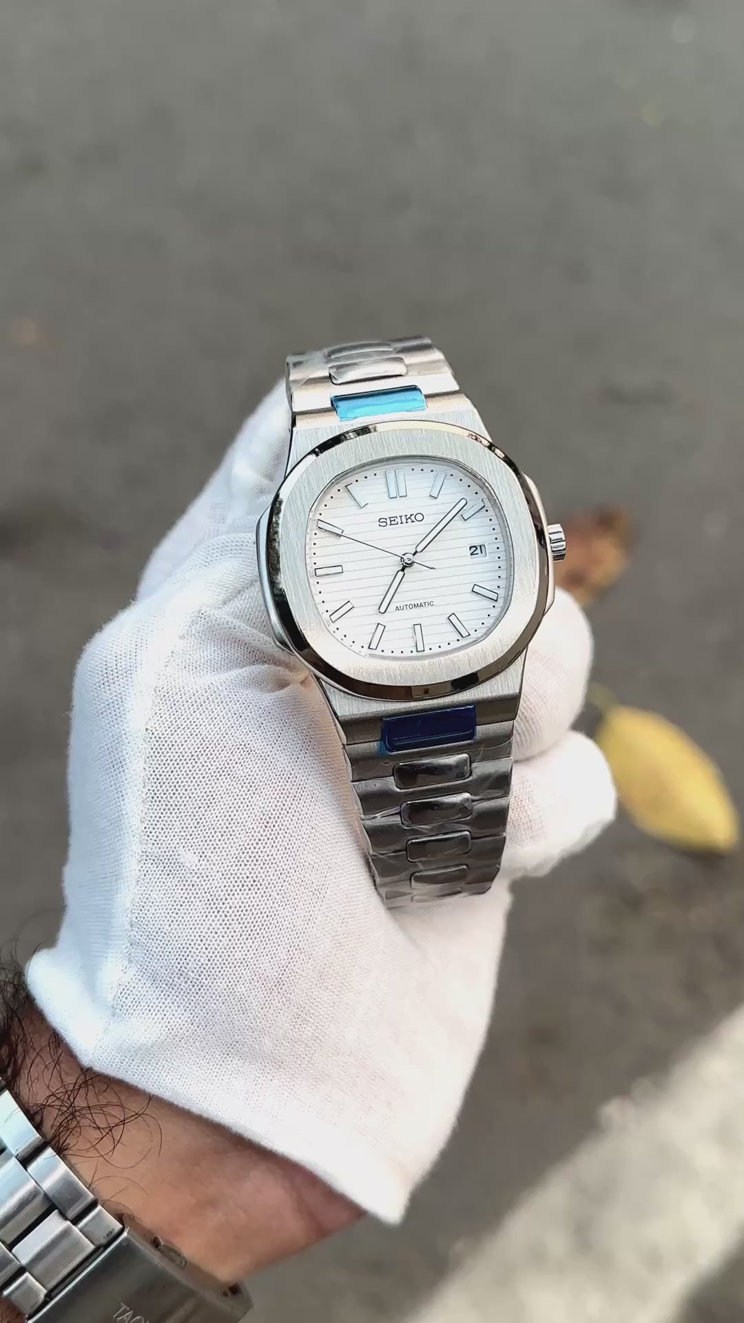 Seiko nautilus white