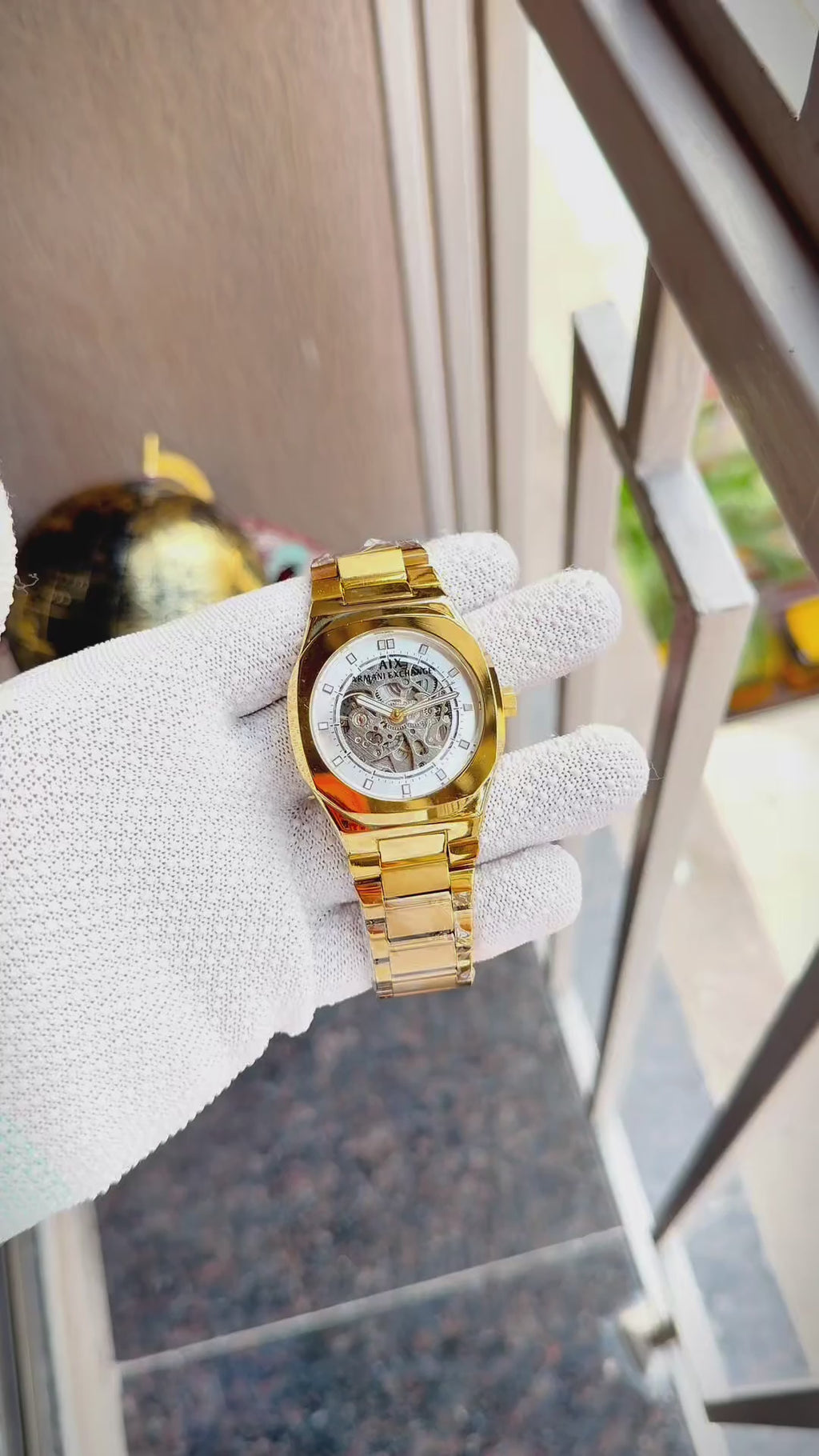 Armani Exchange skeleton