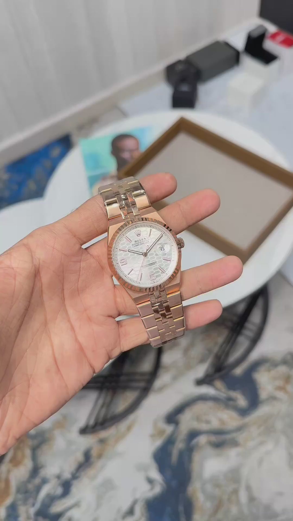 Rolex Land-Dweller rosegold