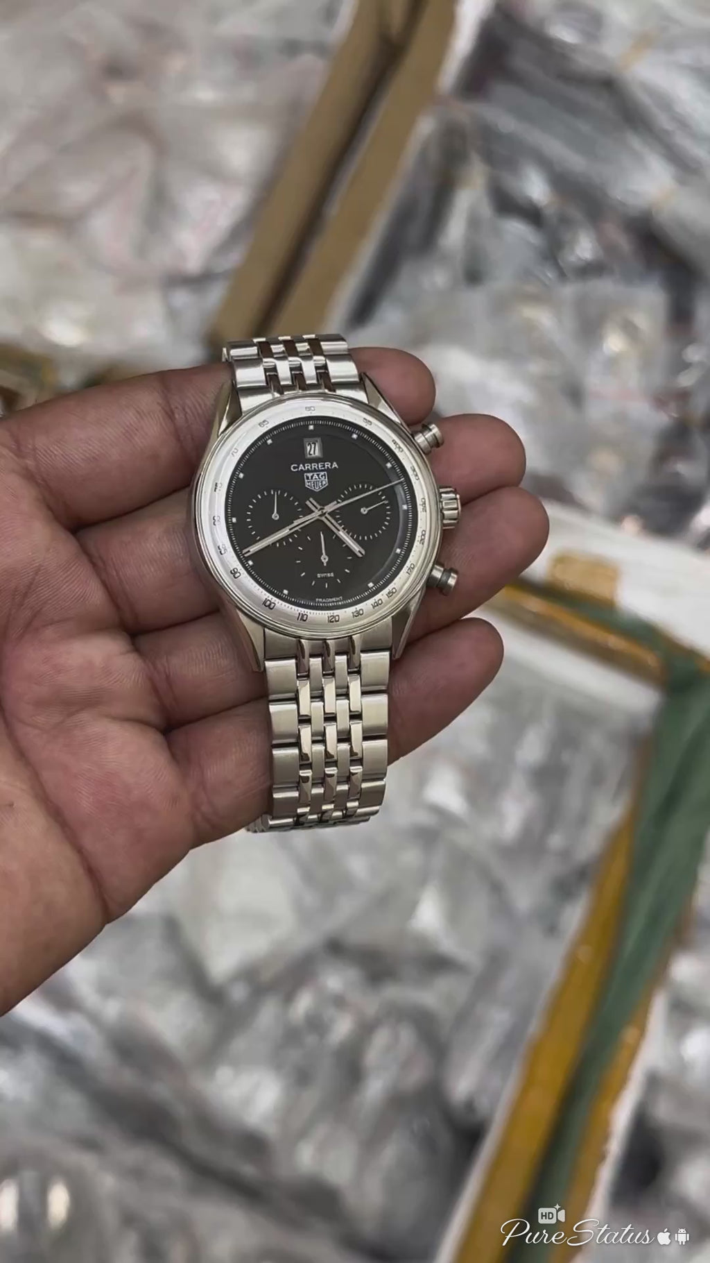 TAG Heuer Carrera Chronograph x Fragment