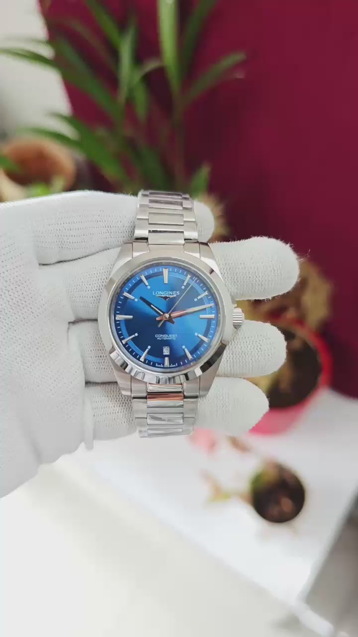 Longines Conquest Legacy Blue