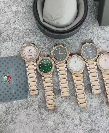 Tag heuer aquaracer womens two-tone