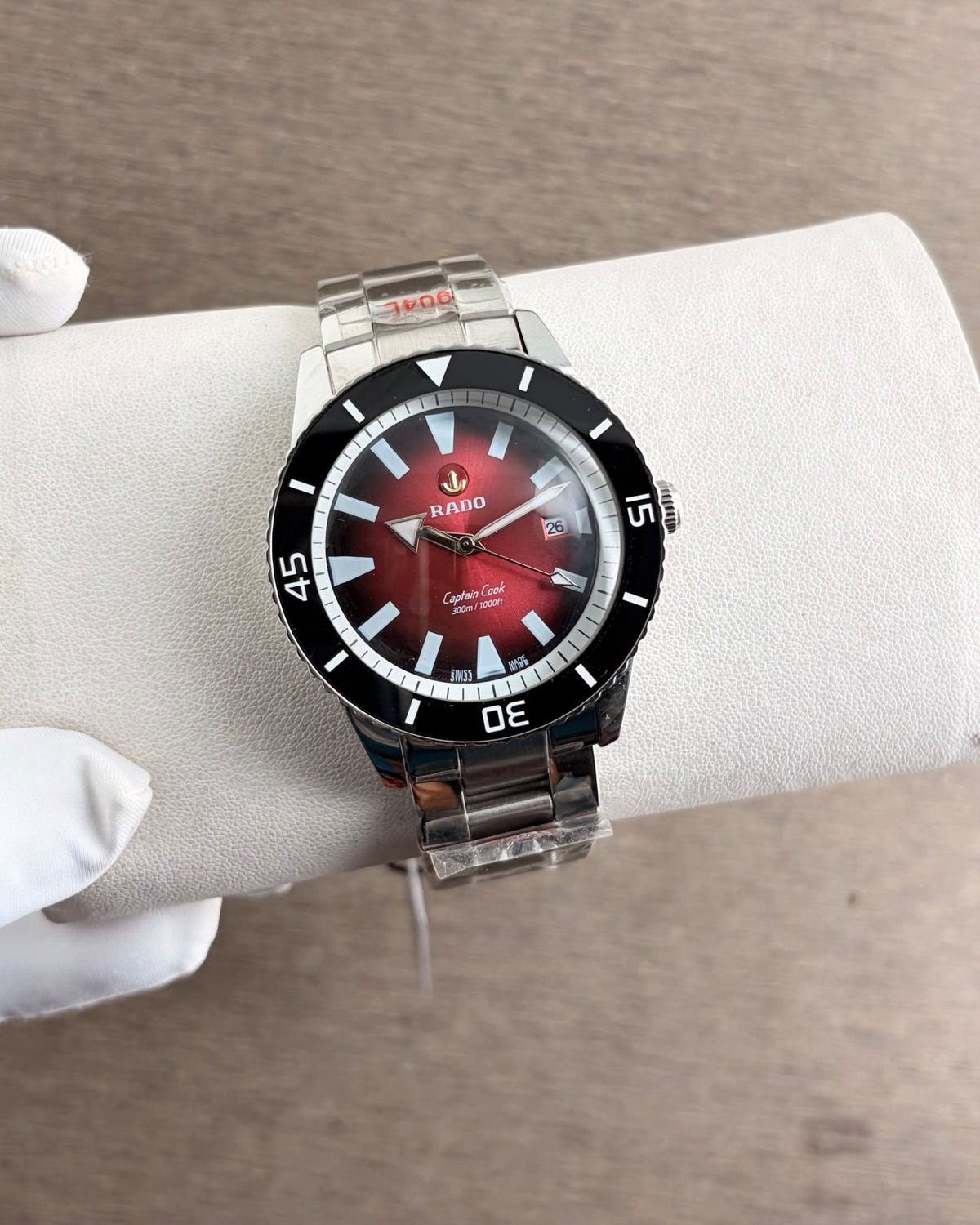 Rado captain cook Burgundy - ZypherPremium