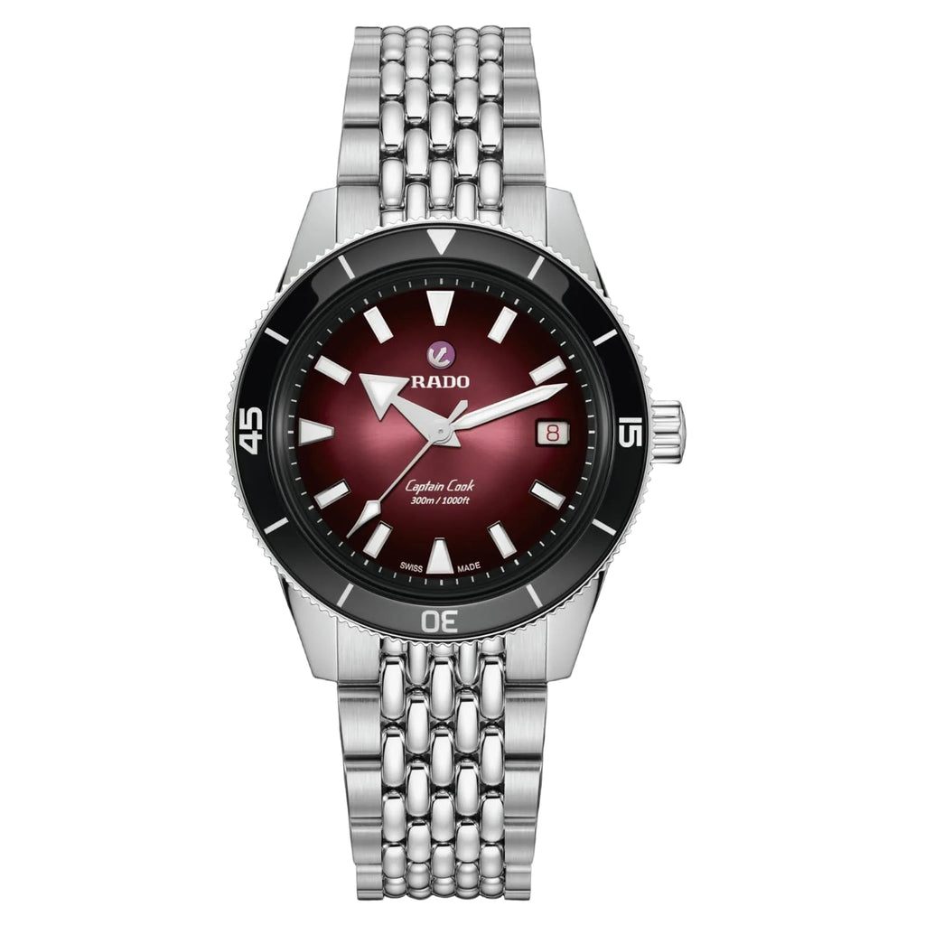 Rado captain cook Burgundy - ZypherPremium