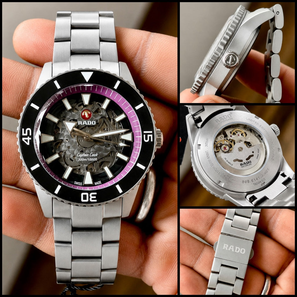 Rado Captain Cook High-Tech Ceramic - ZypherPremium