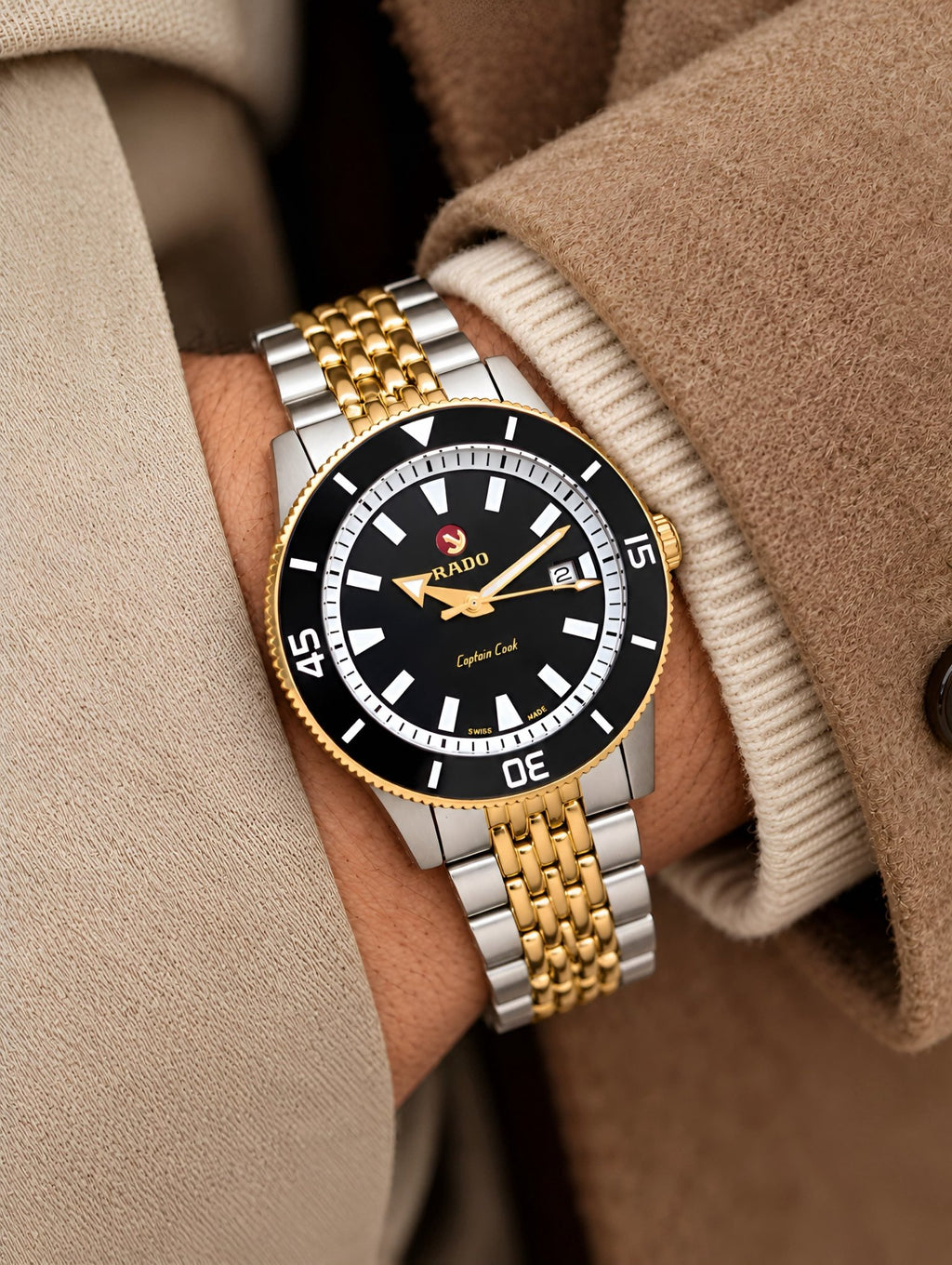 Rado captain cook two-tone - ZypherPremium