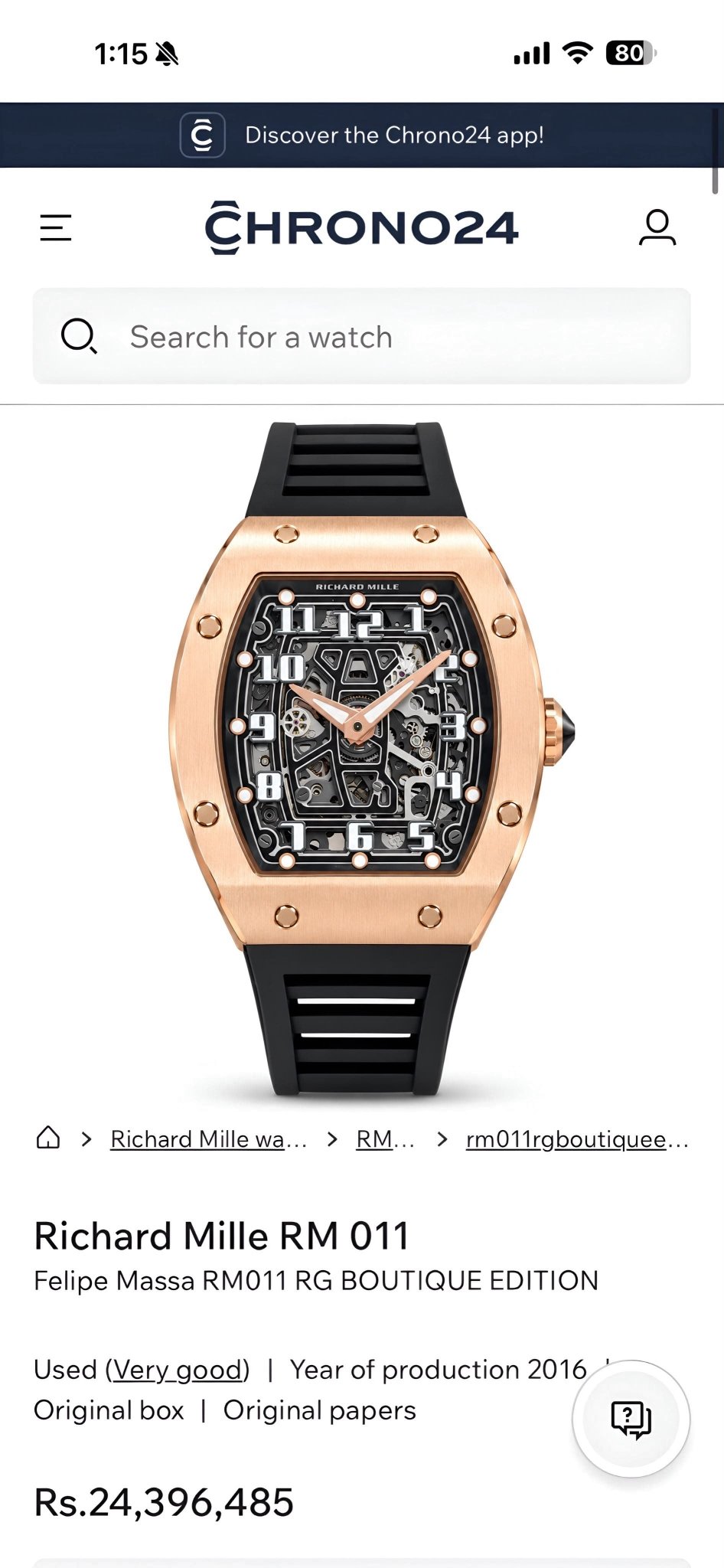 Richard Millie Skeleton automatic - ZypherPremium