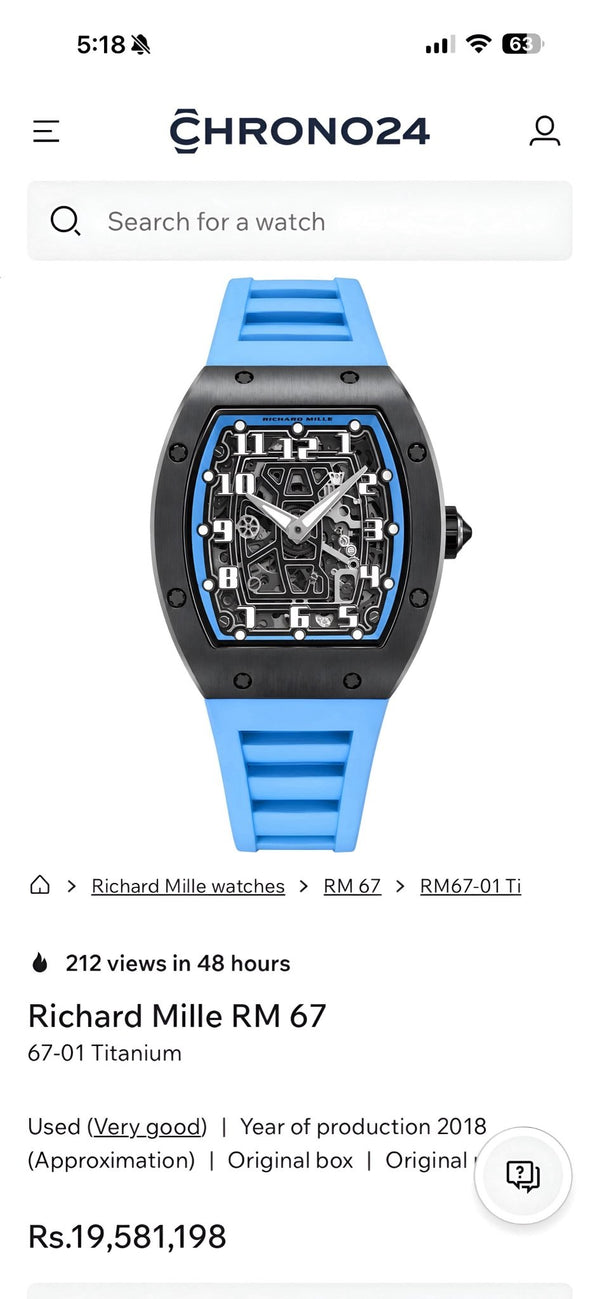 Richard Millie Skeleton Automatic - ZypherPremium