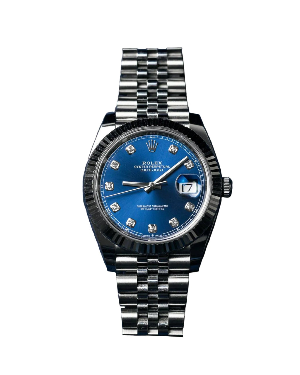 Rolex Date-just oyster Blue - ZypherPremium