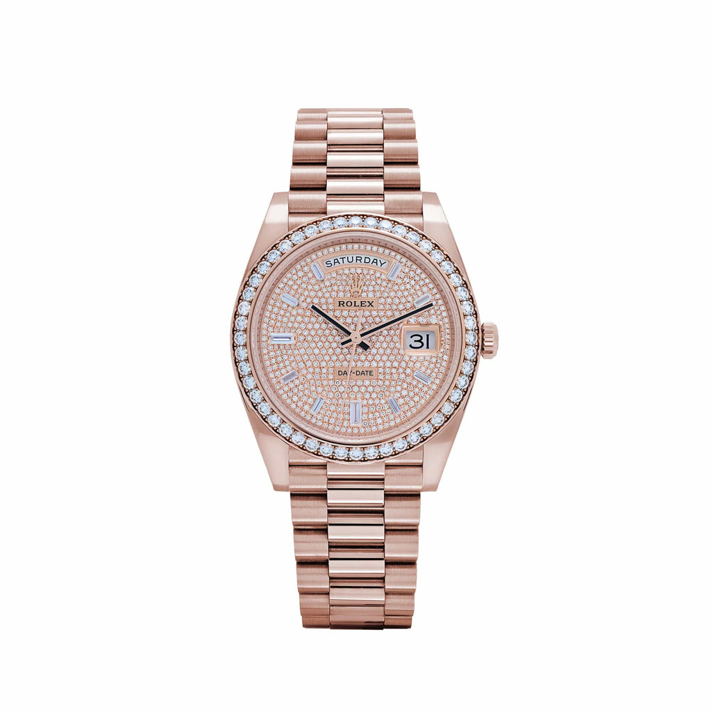 Rolex oyster-perpetual Rosegold