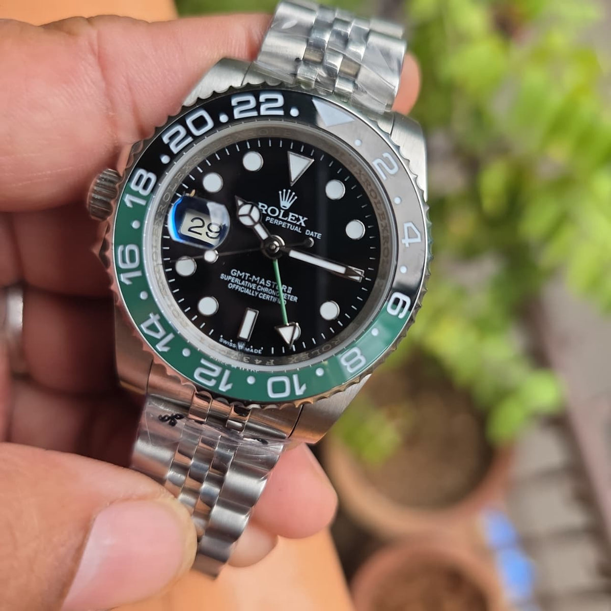 Rolex gmt Master Green - ZypherPremium