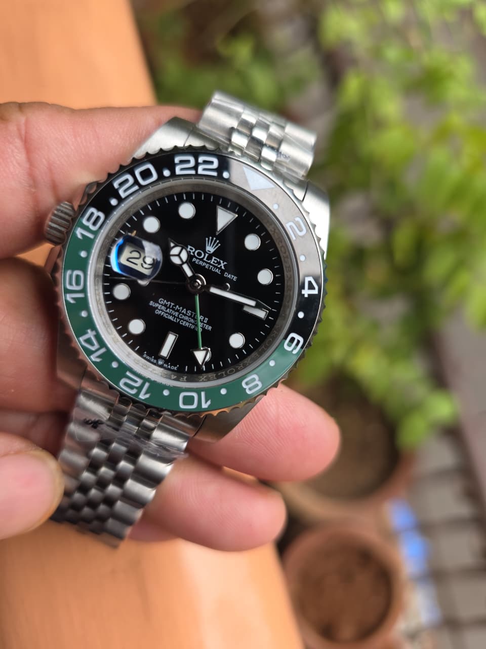 Rolex gmt Master Green - ZypherPremium