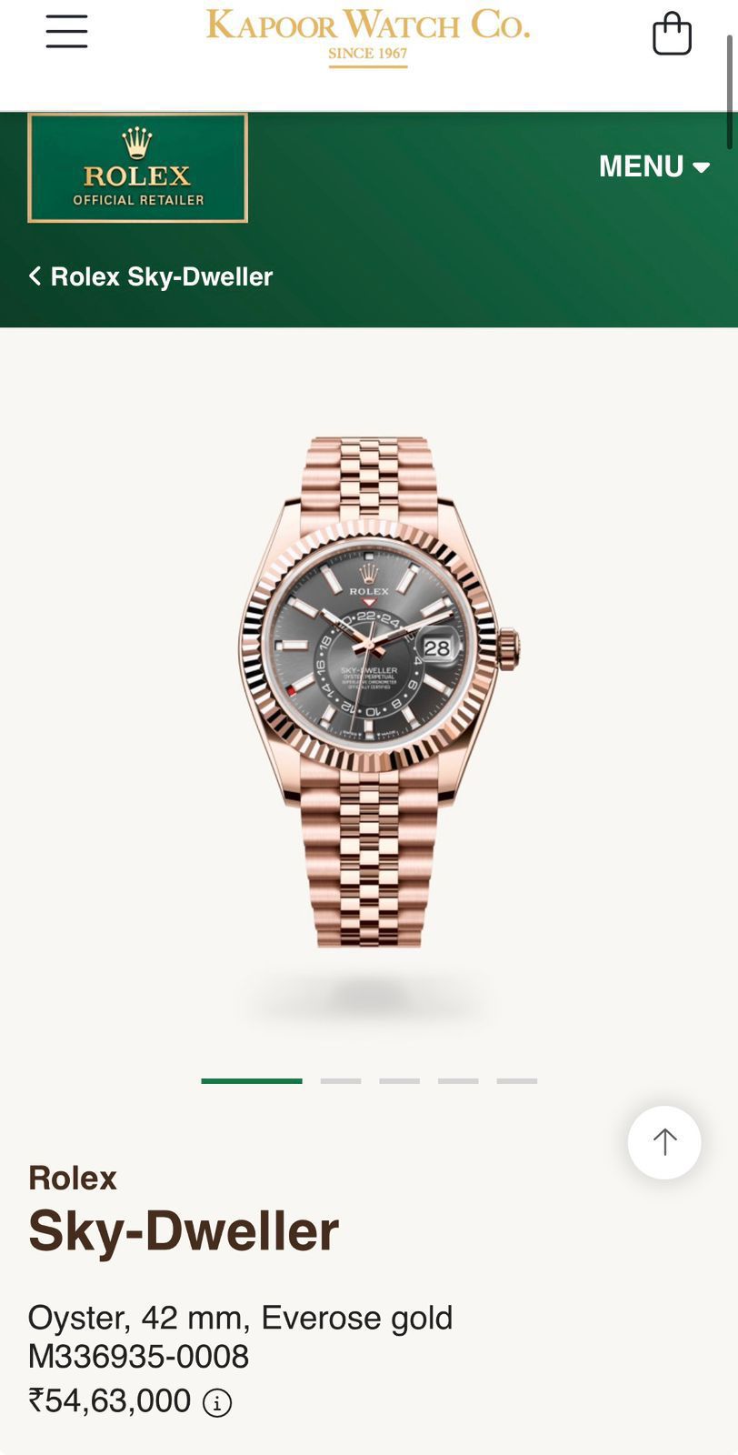 Rolex Sky-Dweller (Reference 336935) - ZypherPremium