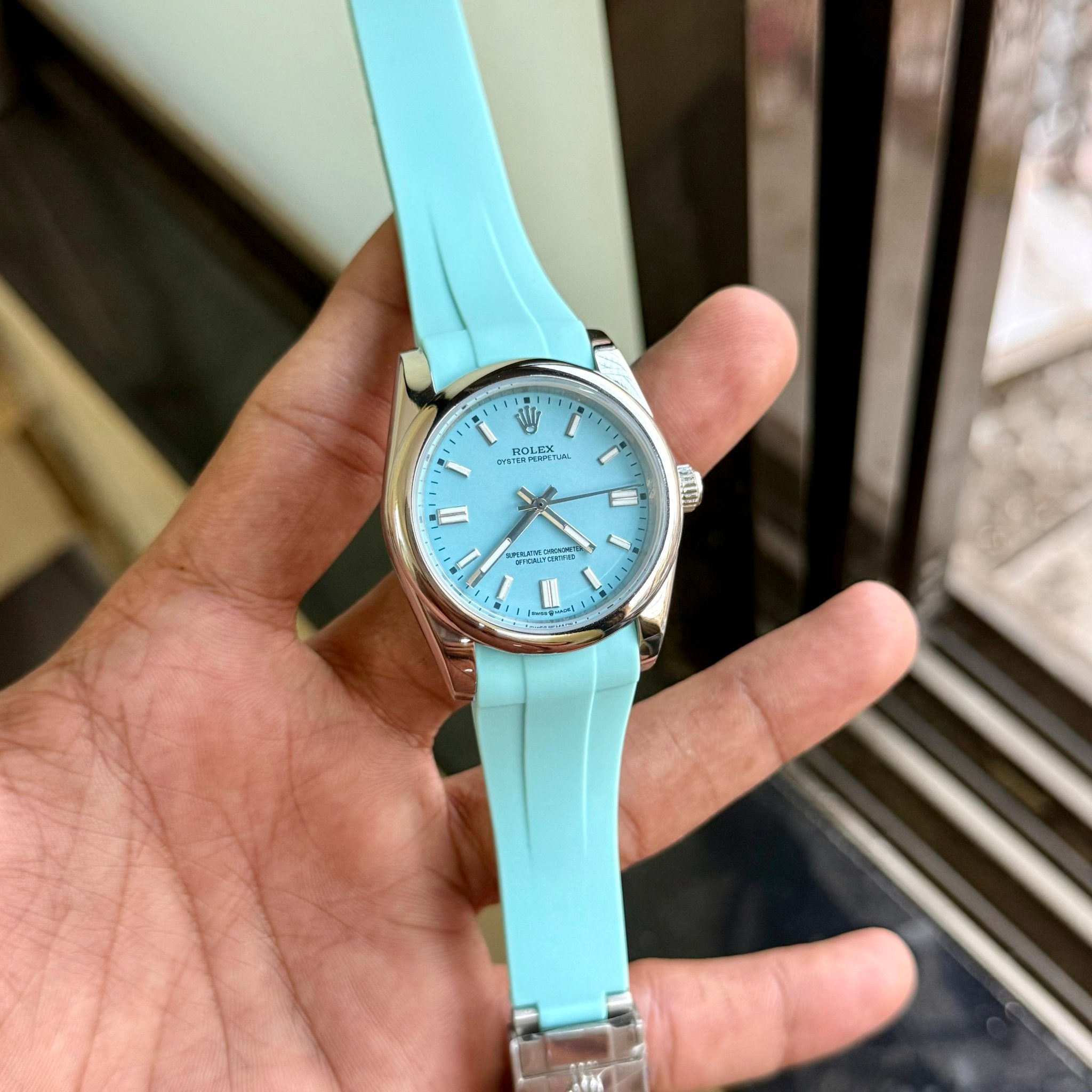 Rolex Tiffany-blue Women's - ZypherPremium