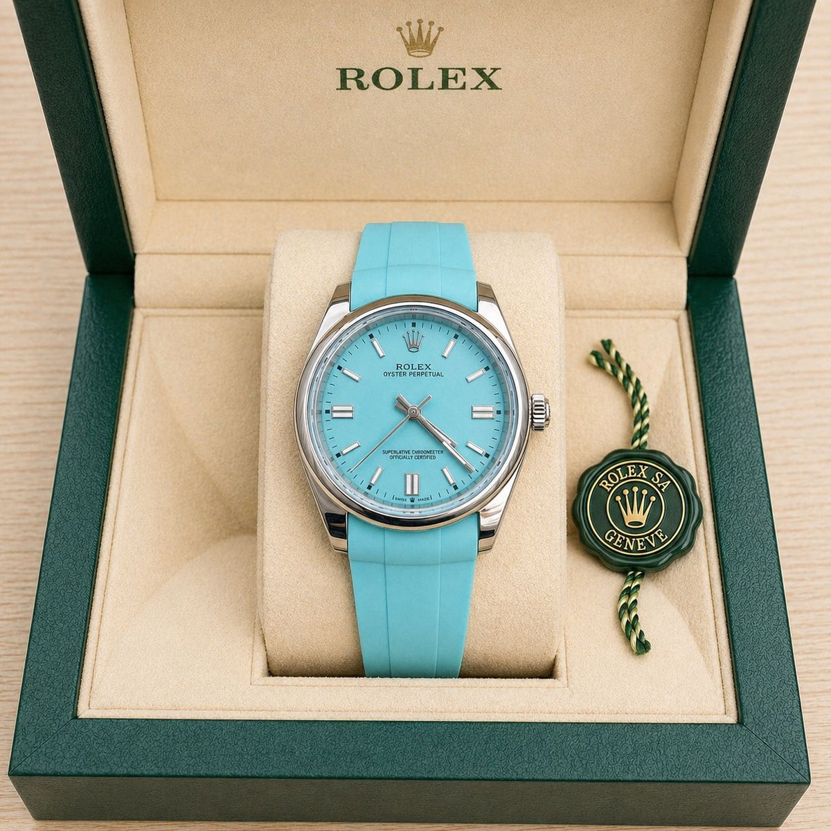 Rolex Tiffany-blue Women's - ZypherPremium