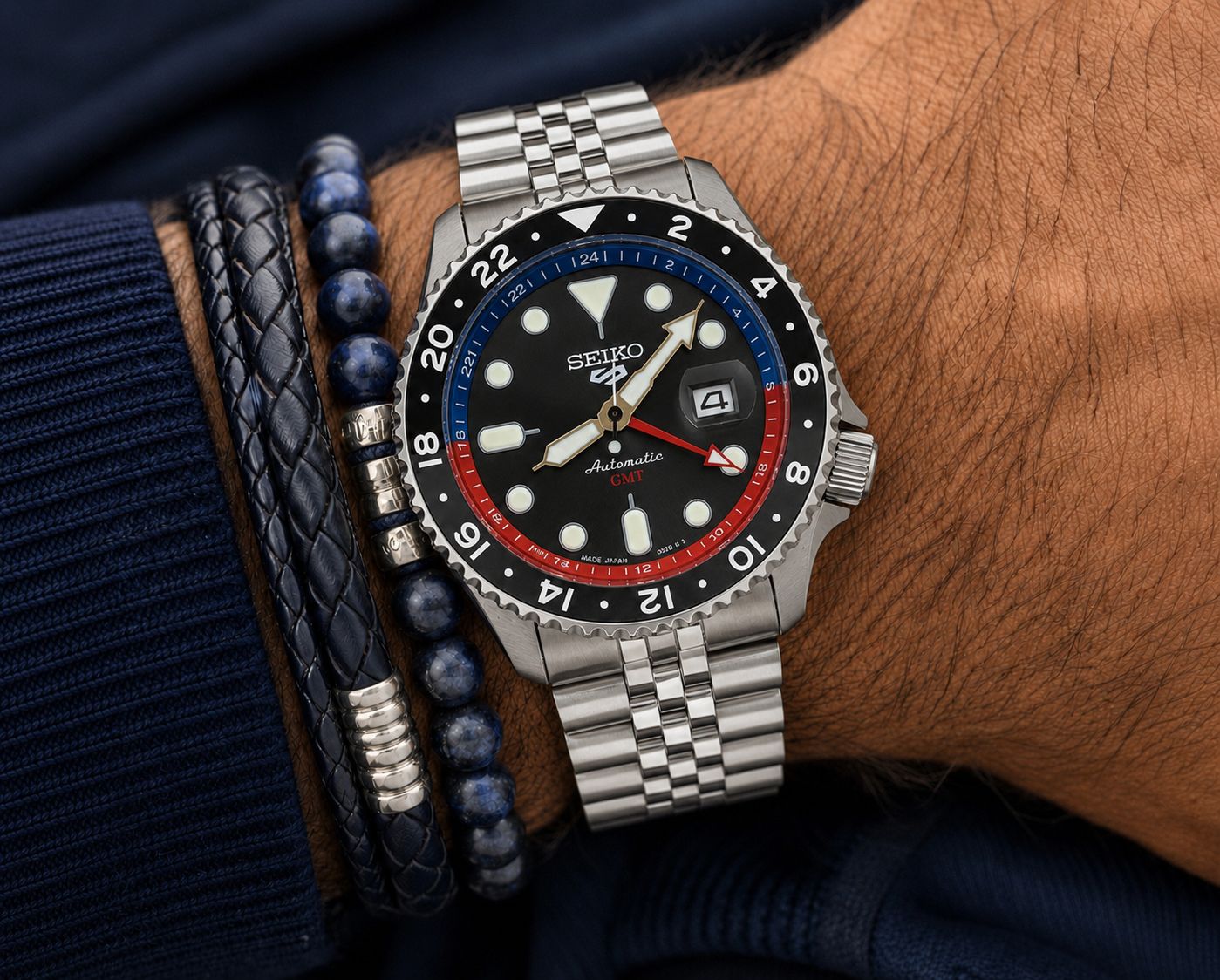 Seiko GMT Automatic - ZypherPremium