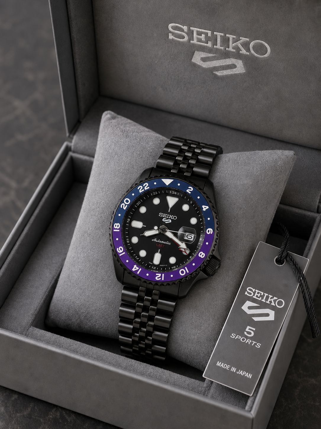 Seiko GMT Automatic - ZypherPremium