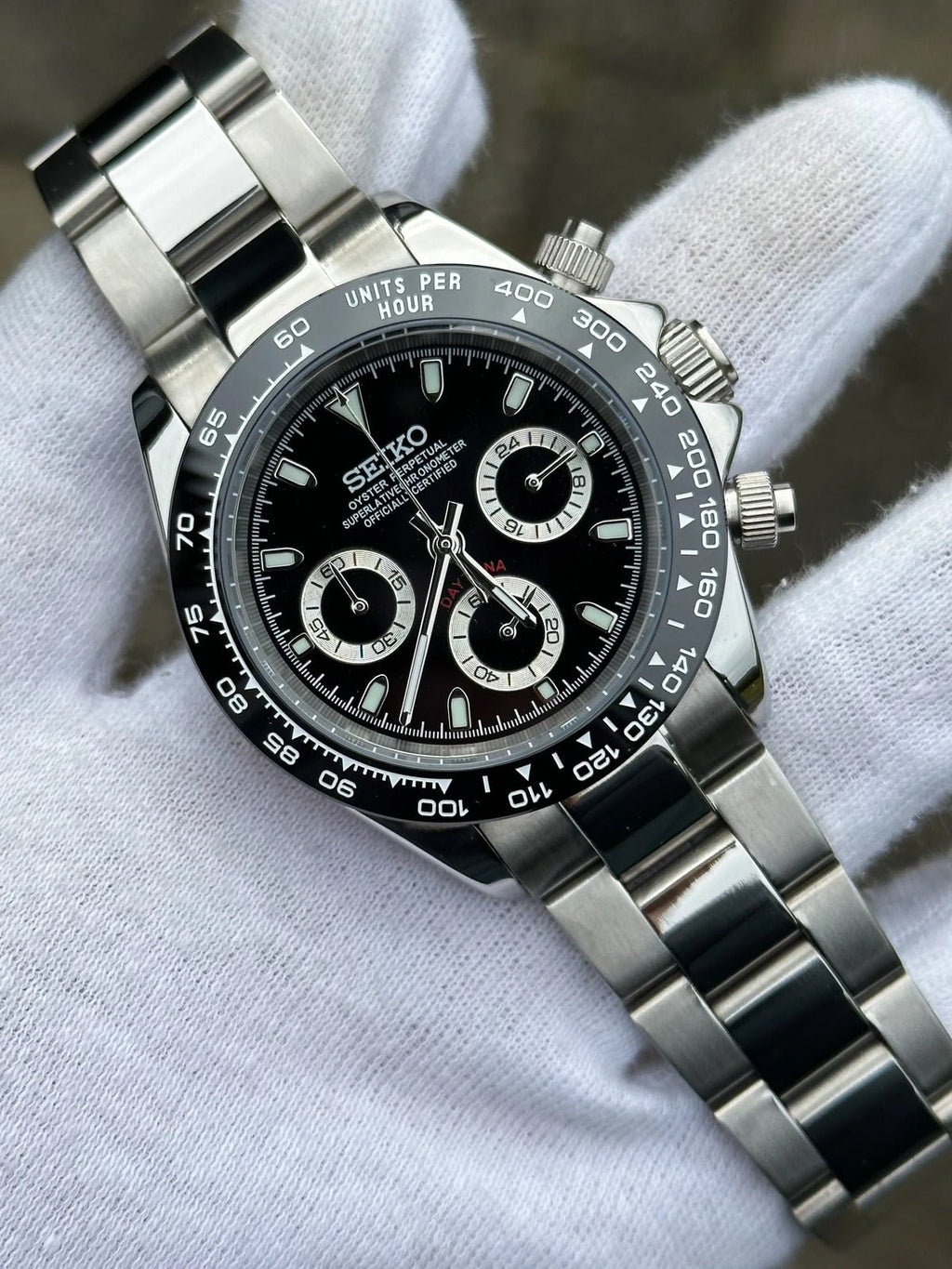 Seiko mod Daytona - ZypherPremium