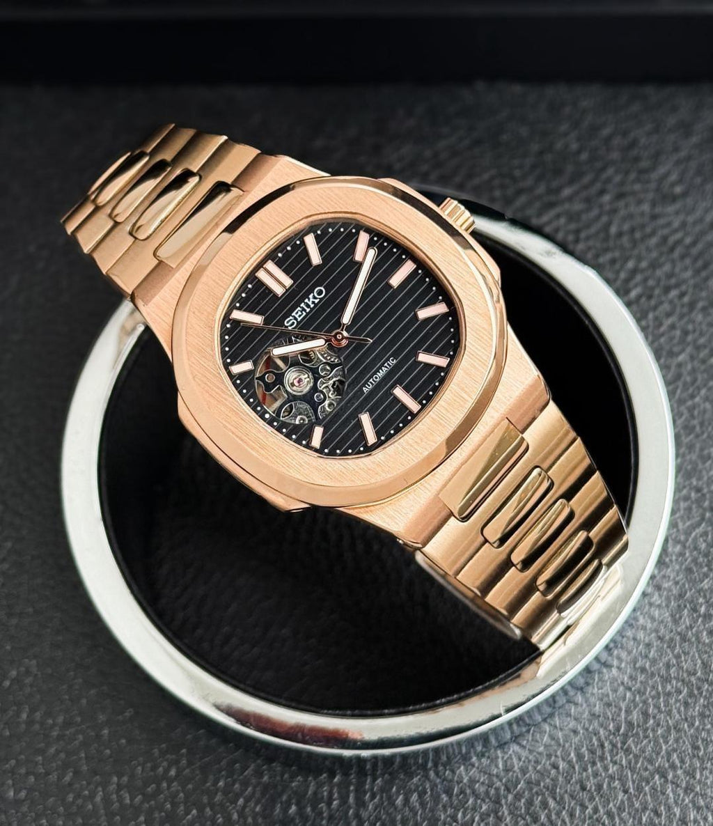Seiko Nautilus Black - ZypherPremium