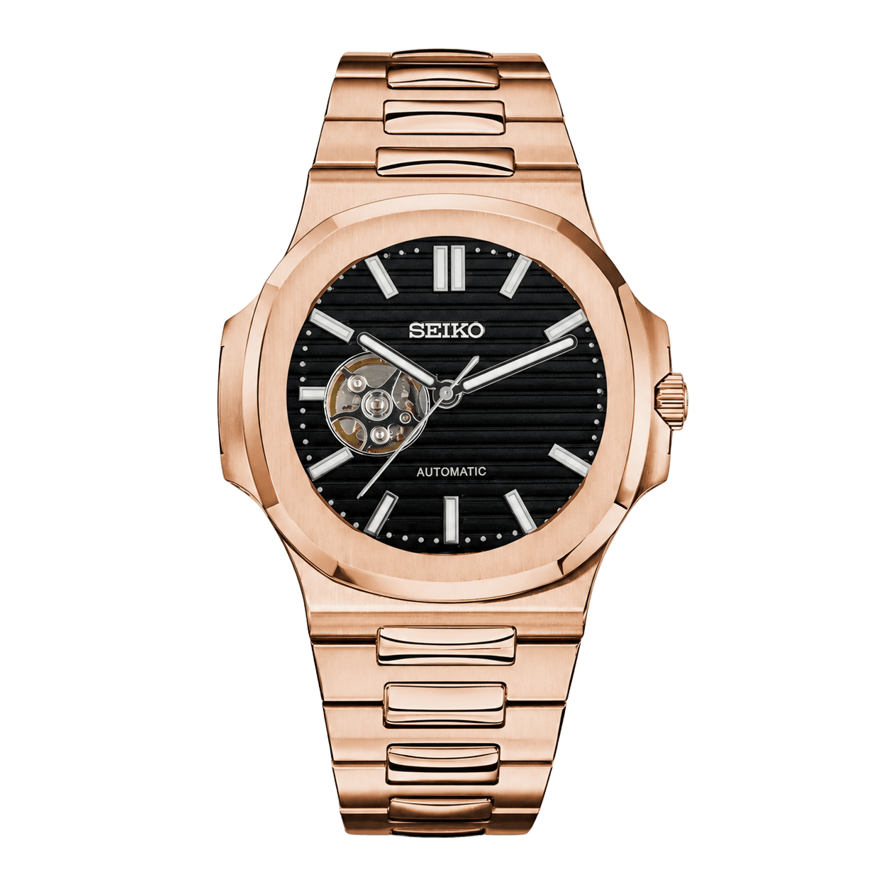 Seiko Nautilus Black - ZypherPremium