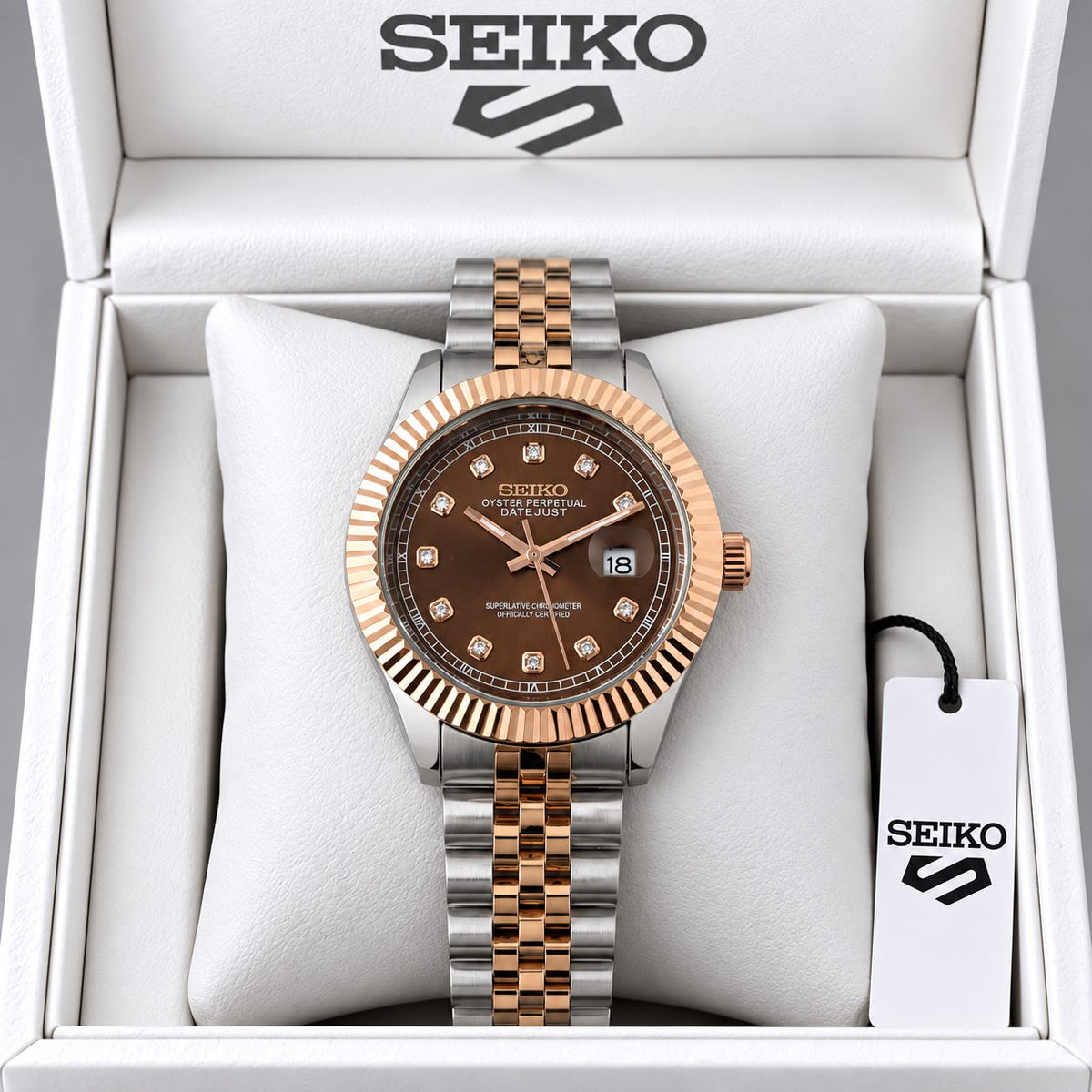 Seiko oyster-perpetual Mod - ZypherPremium