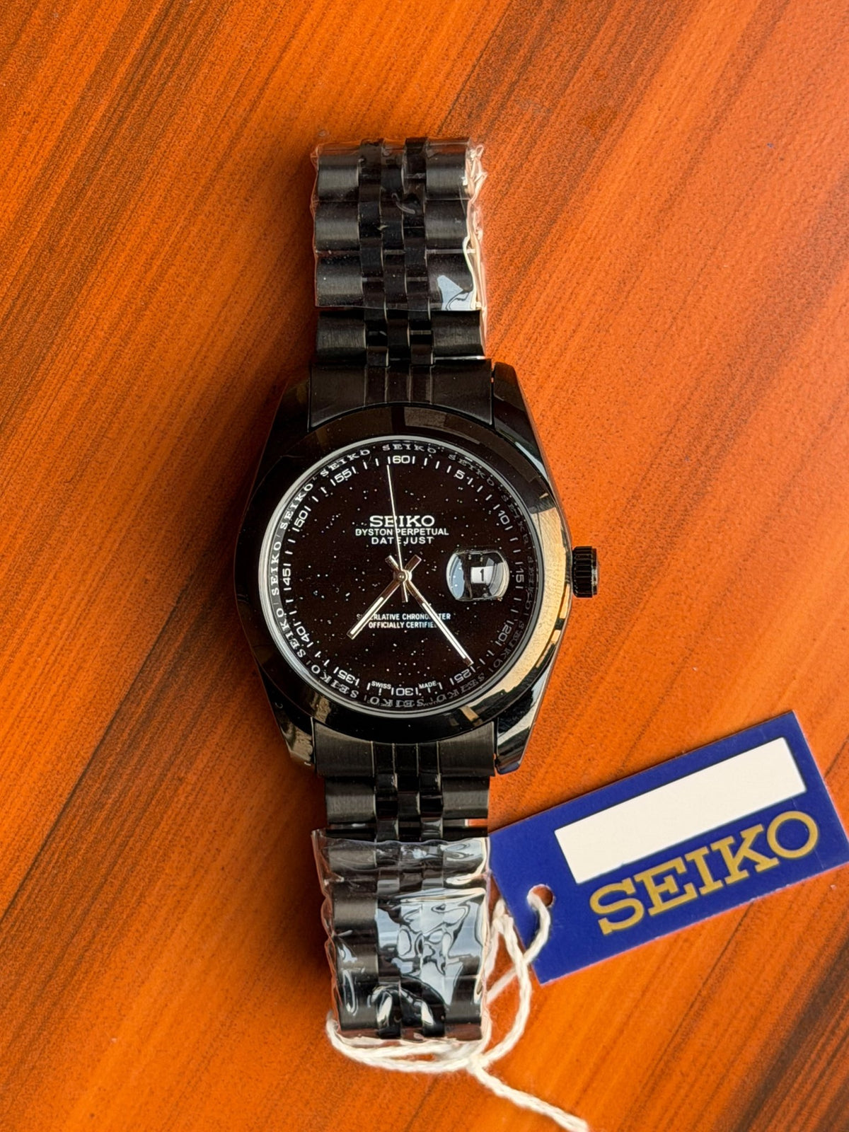 Seiko Stardust black - ZypherPremium