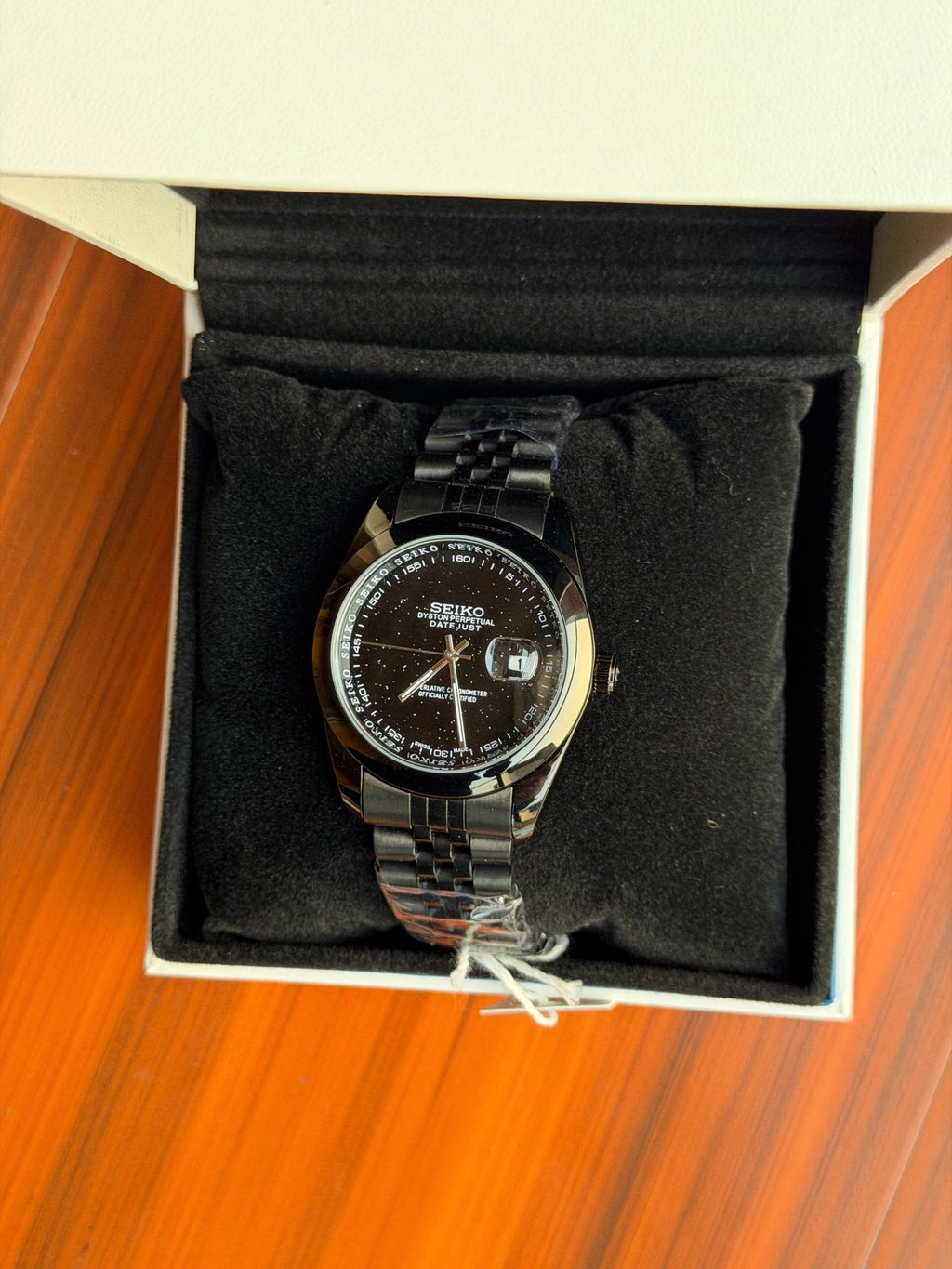 Seiko Stardust black - ZypherPremium