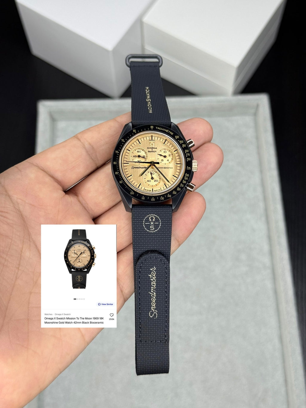 Swatch x Omega MoonSwatch Mission to Earth Phase - ZypherPremium