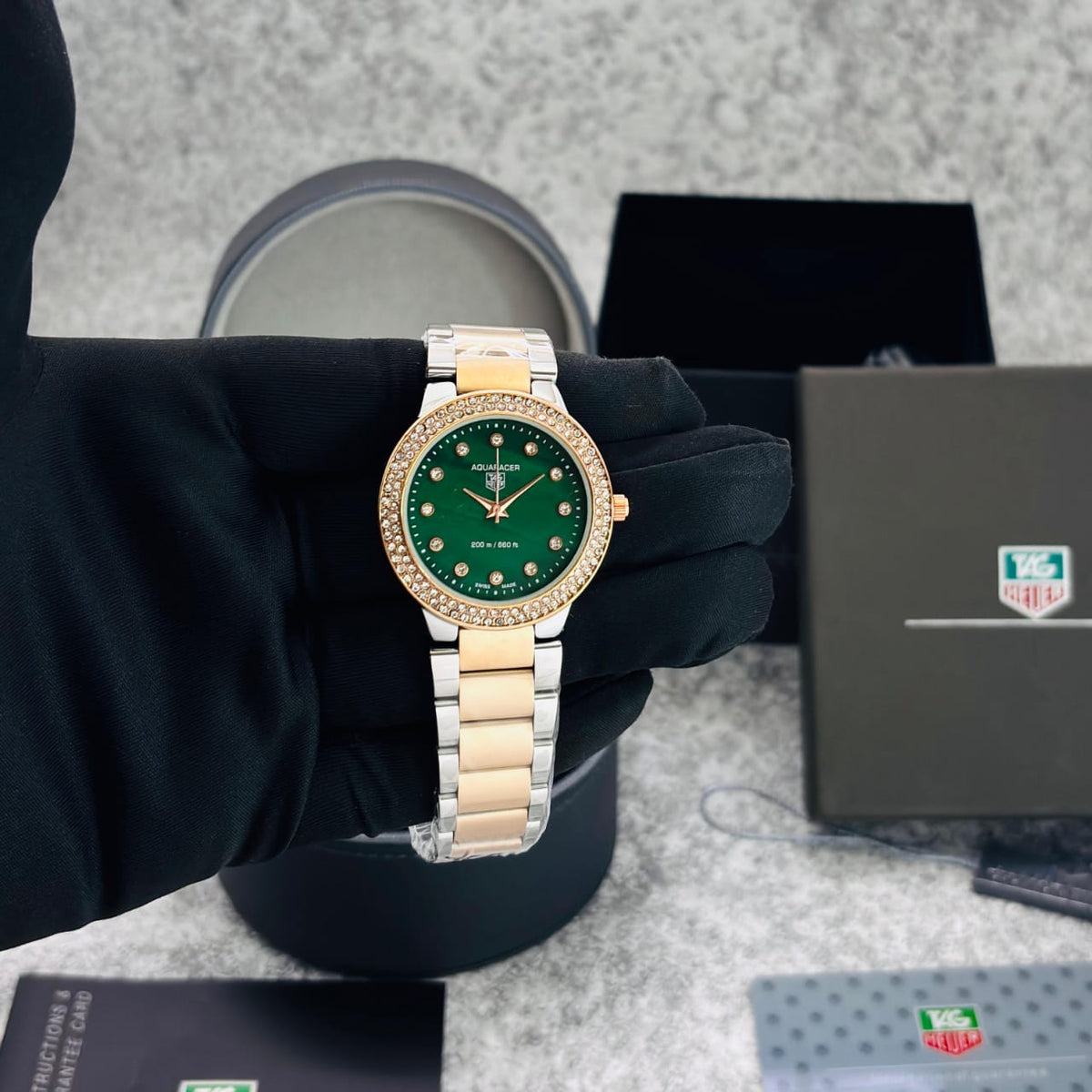 Tag heuer aquaracer womens two-tone - ZypherPremium