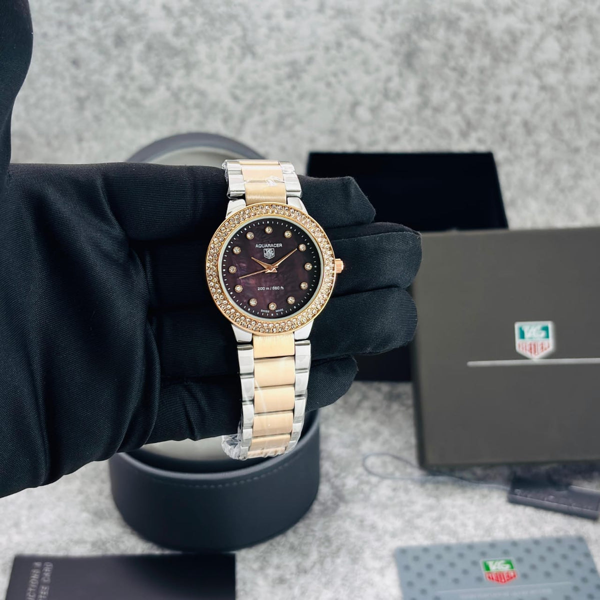 Tag heuer aquaracer womens two-tone - ZypherPremium