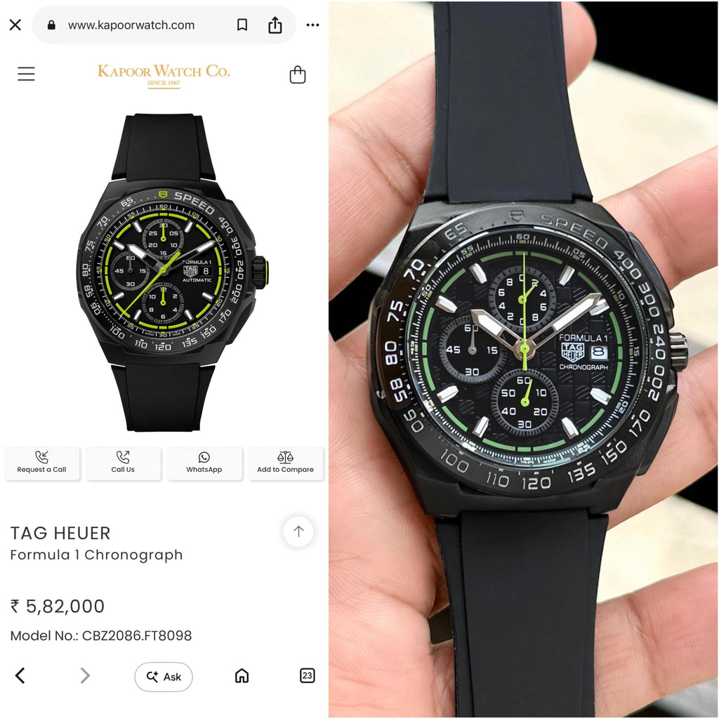 Tag Heuer formula 1 limited - ZypherPremium