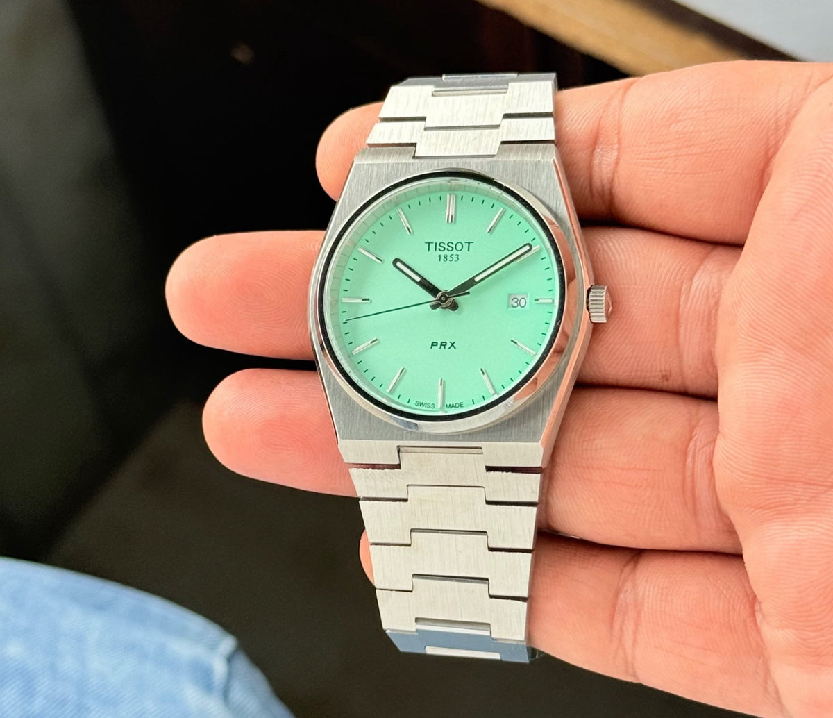 Tissot PRX Quartz Light-Green - ZypherPremium