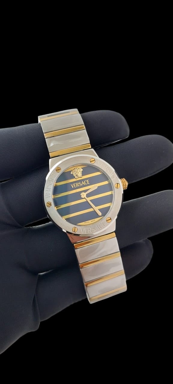 VERSACE GRECA LOGO PEARL VEOS00425 - ZypherPremium