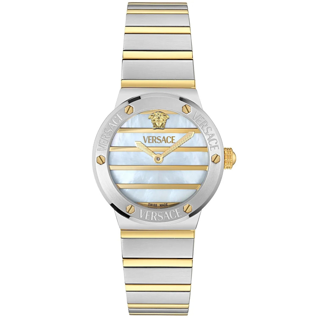 VERSACE GRECA LOGO PEARL VEOS00425 - ZypherPremium